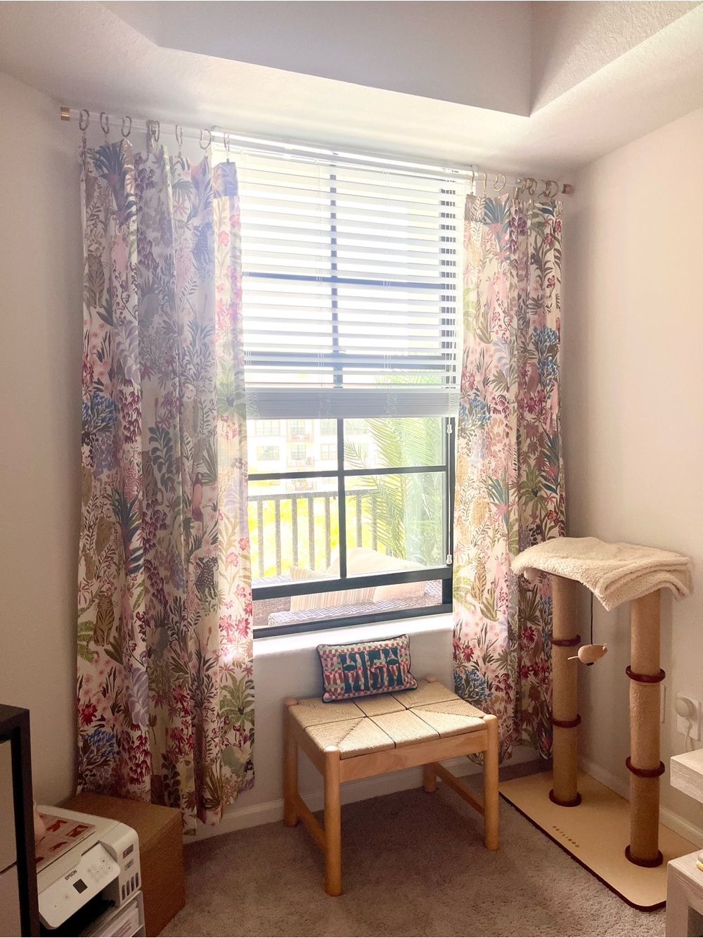 Anthropologie Anela printed curtain (S/2) - Picture 8 of 9